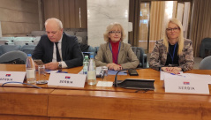22 April 2024 The National Assembly delegation at the Second Meeting dedicated to the drafting of the Convention for the Strengthening of the Central European Initiative